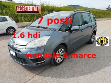 CITROEN GRAND C4 PICASSO 1.6 HDI 7 POSTI