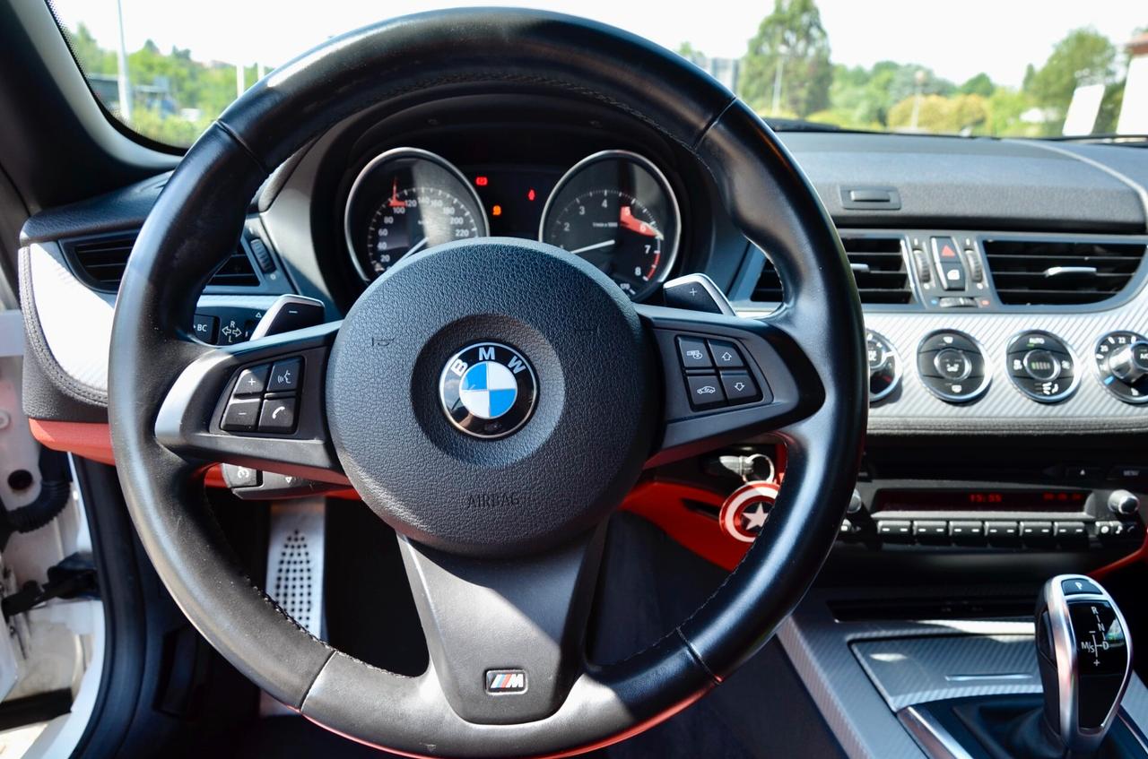 BMW Z4 28i 2.0 SDRIVE MSPORT 245cv AUTO, UNICOPROPRIETARIO, SERVICE BMW, UFF ITALIANA, EURO 6B, XENO, 19", PERMUTE