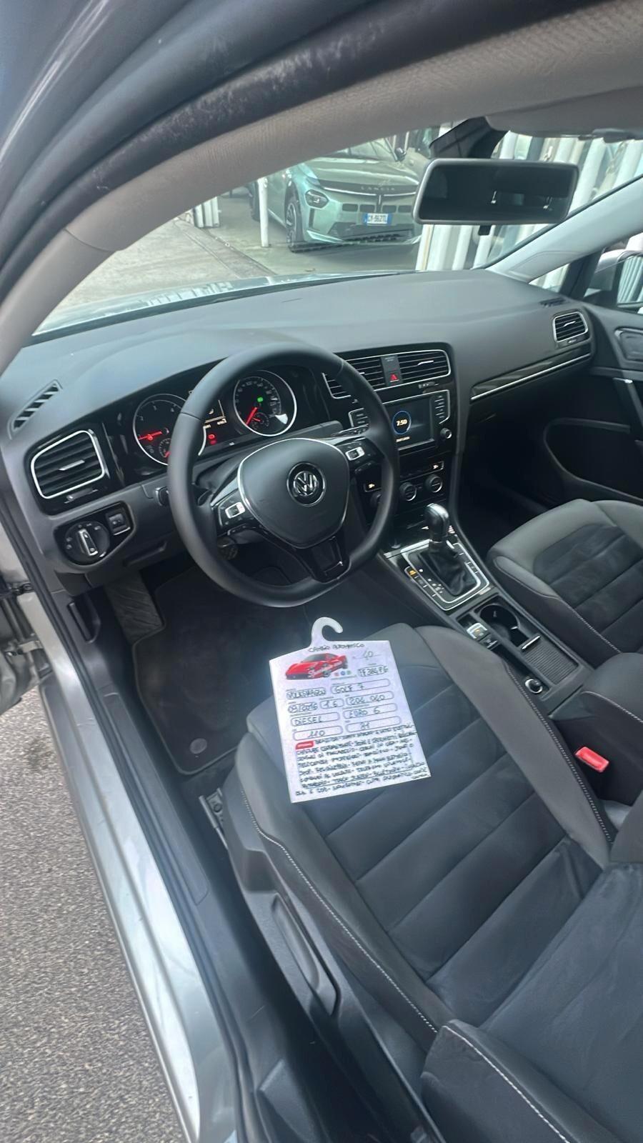 VOLKSWAGEN GOLF 7 1,6 DIESEL AUTOMATICO