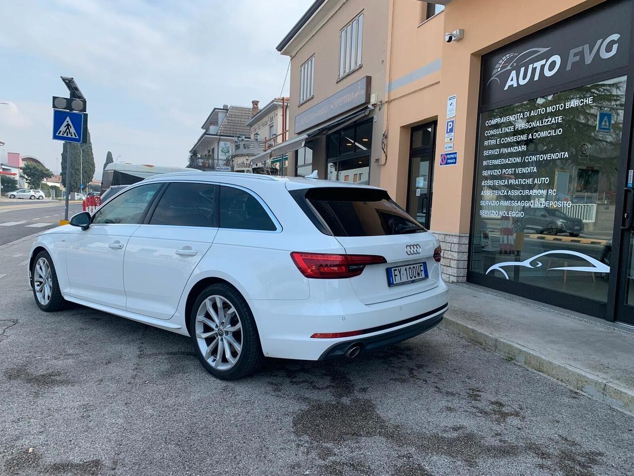 Audi A4 Avant 2.0 TDI S-tronic S-line Gancio traino Certificata