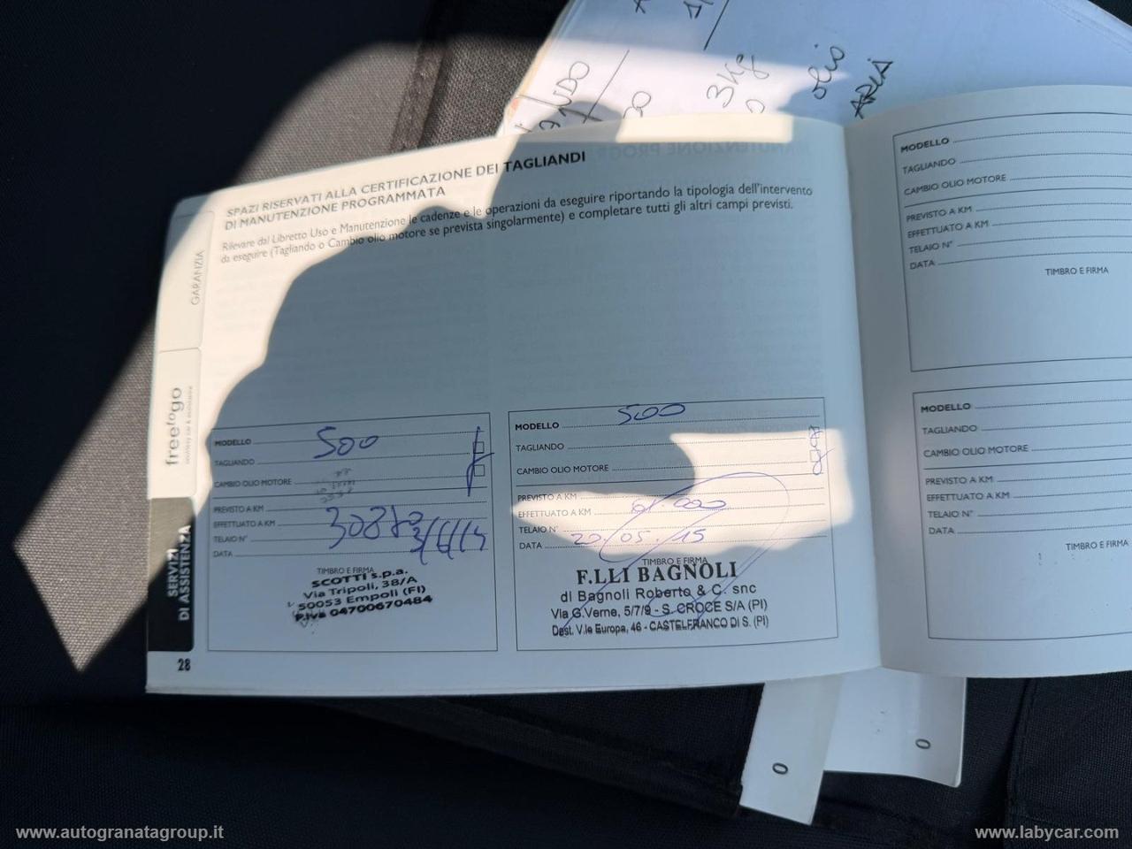 FIAT 500 1.2 EasyPower Lounge GPL TENUTA MANIACALMENTE!