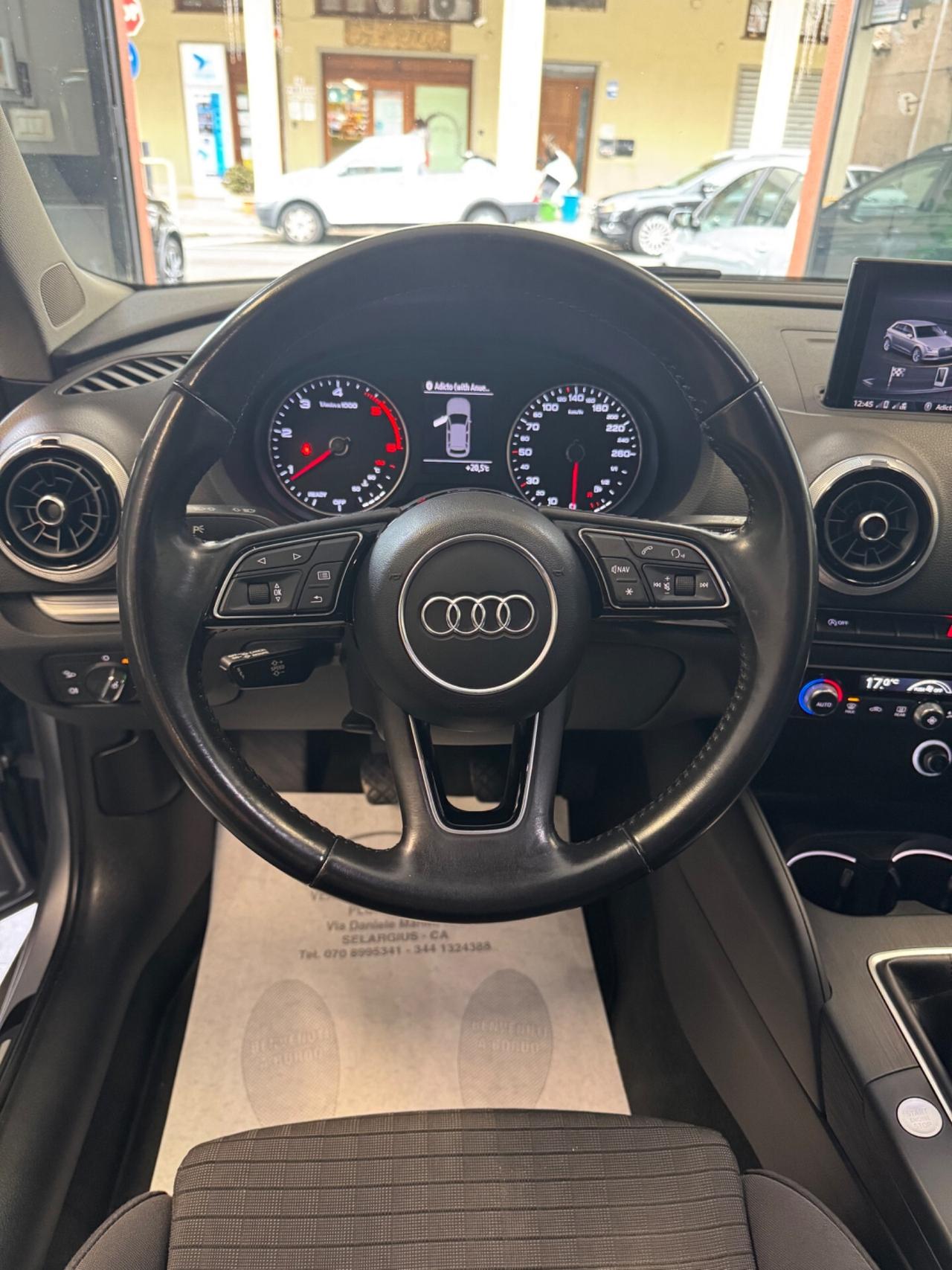 Audi A3 SPB 30 TDI 1.6 116 CV Sport FINANZIABILE