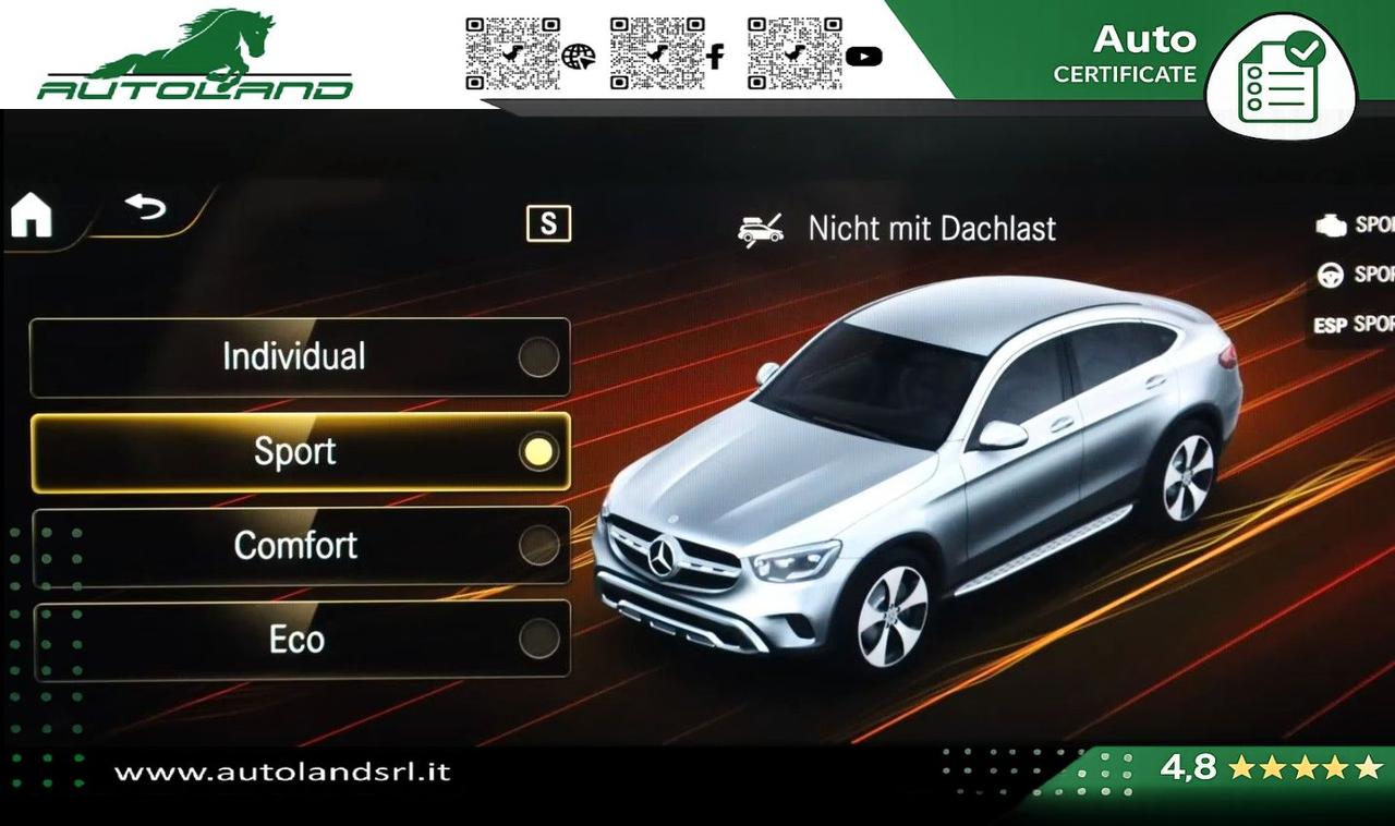 Mercedes GLC 220 d Coupe AMG 4matic *Iva Esposta*