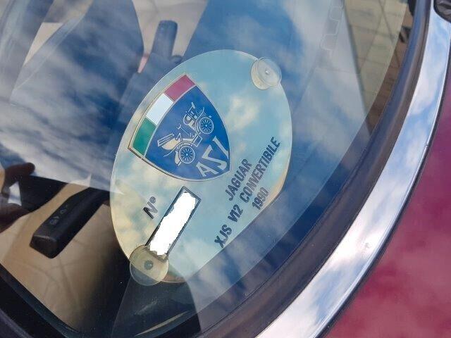 JAGUAR XJS 5.3 V12 CONVERTIBILE -TARGA ORO -SERVICE BOOK