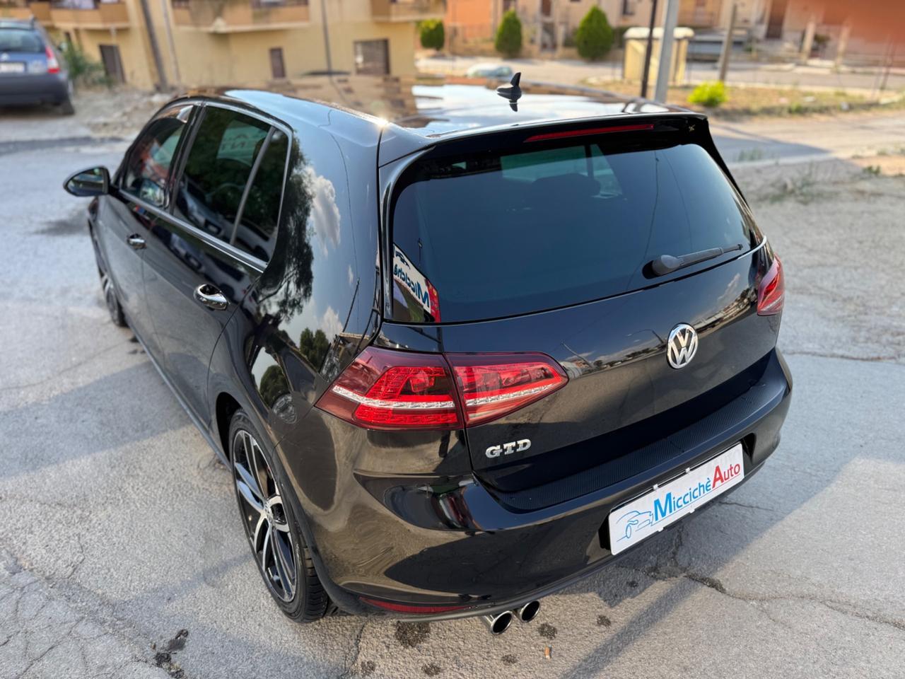 VOLKSWAGEN GOLF 7 GTD 2.0 TDI 184 CV SPORT&SOUND FULL