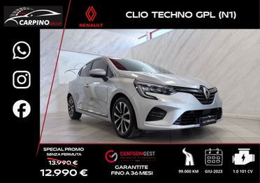 Renault Clio TCe 100 CV GPL 5 porte Techno