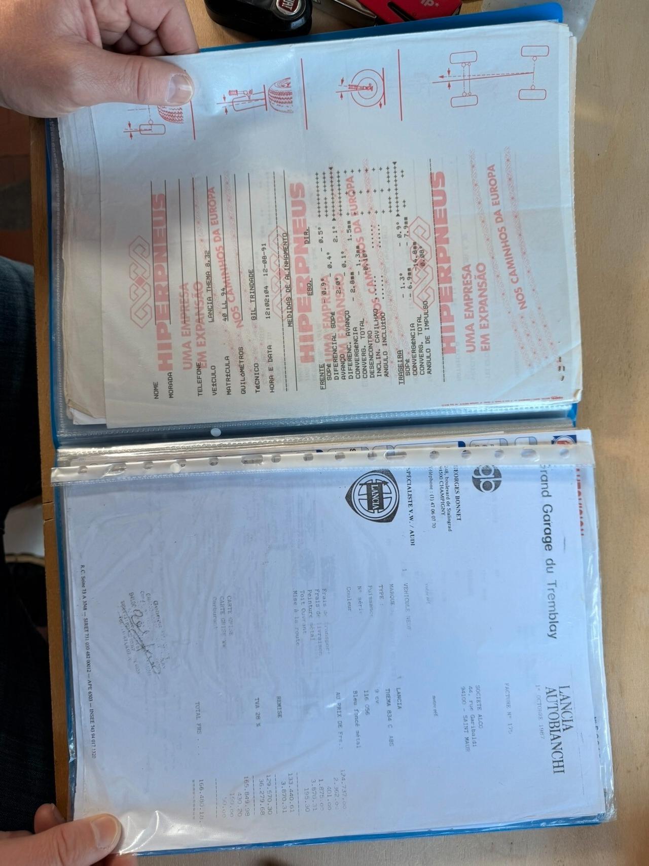 Lancia Thema Ferrari 8:32 V8