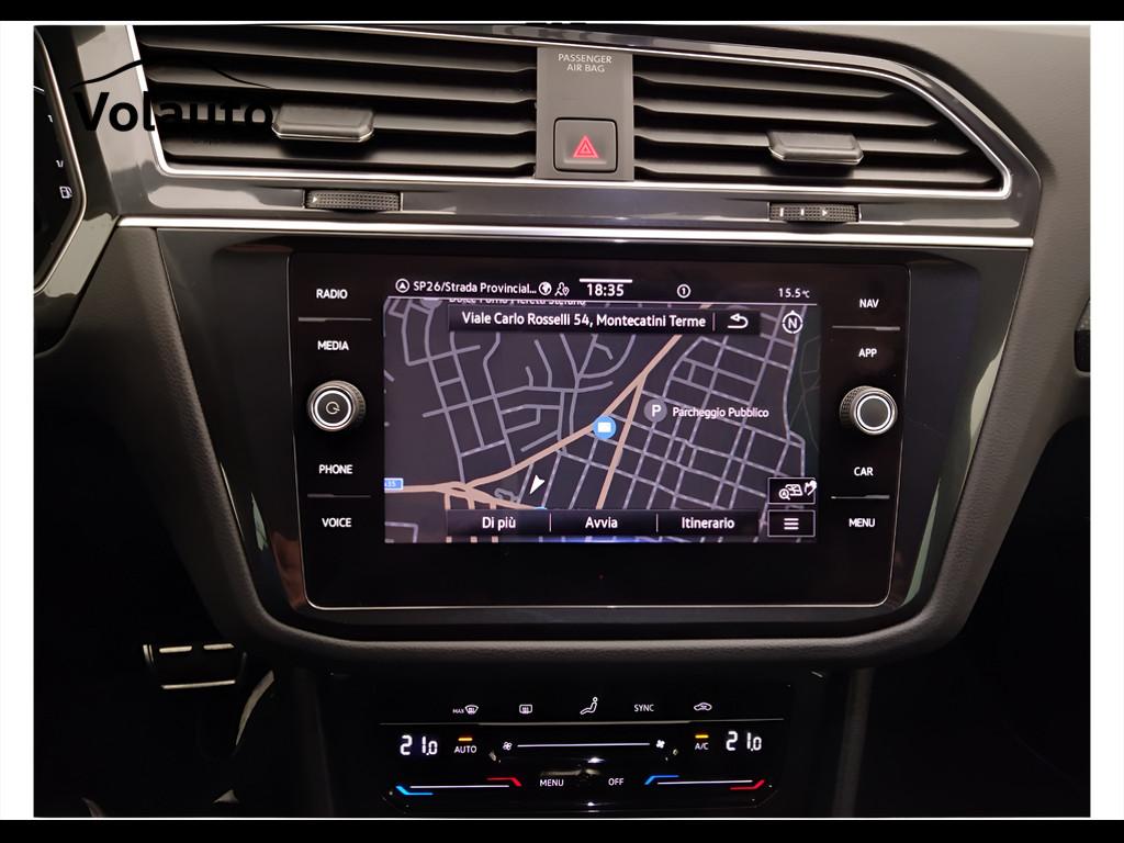 VOLKSWAGEN Tiguan II 2021 - Tiguan 2.0 tdi R-Line 150cv dsg