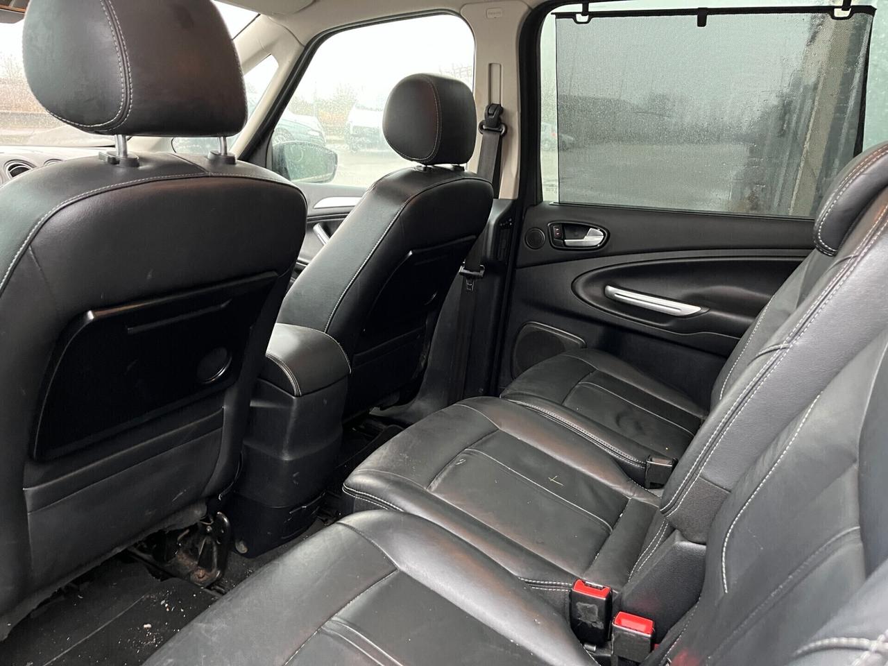 Ford Galaxy 2.0 TDCi 163 CV DPF Titanium 7 POSTI AUTOMATICO TETTO PANORAMICO, INTERNI IN PELLE