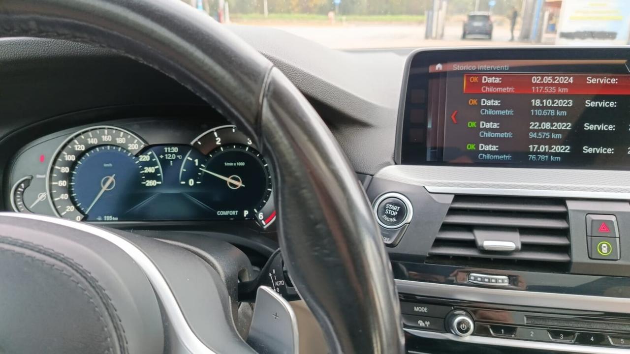 BMW X3 20D X DRIVE NAVI PANORAMA PELLE