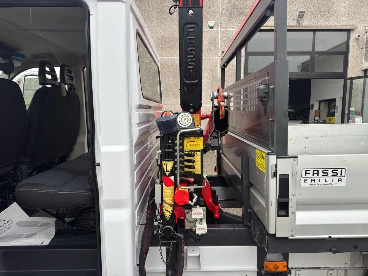 Fiat Ducato MAXI 2.3 MJT 130CV CASSONE GRU FASSI DOPPIA CABINA