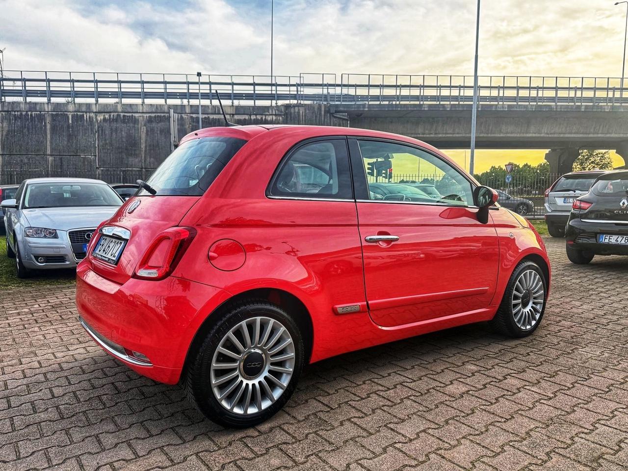 Fiat 500 1.2 Lounge AUTOMATICA TETTO PANORAMICO APRIBILE PELLE FRAU OK NEOPATENTATI