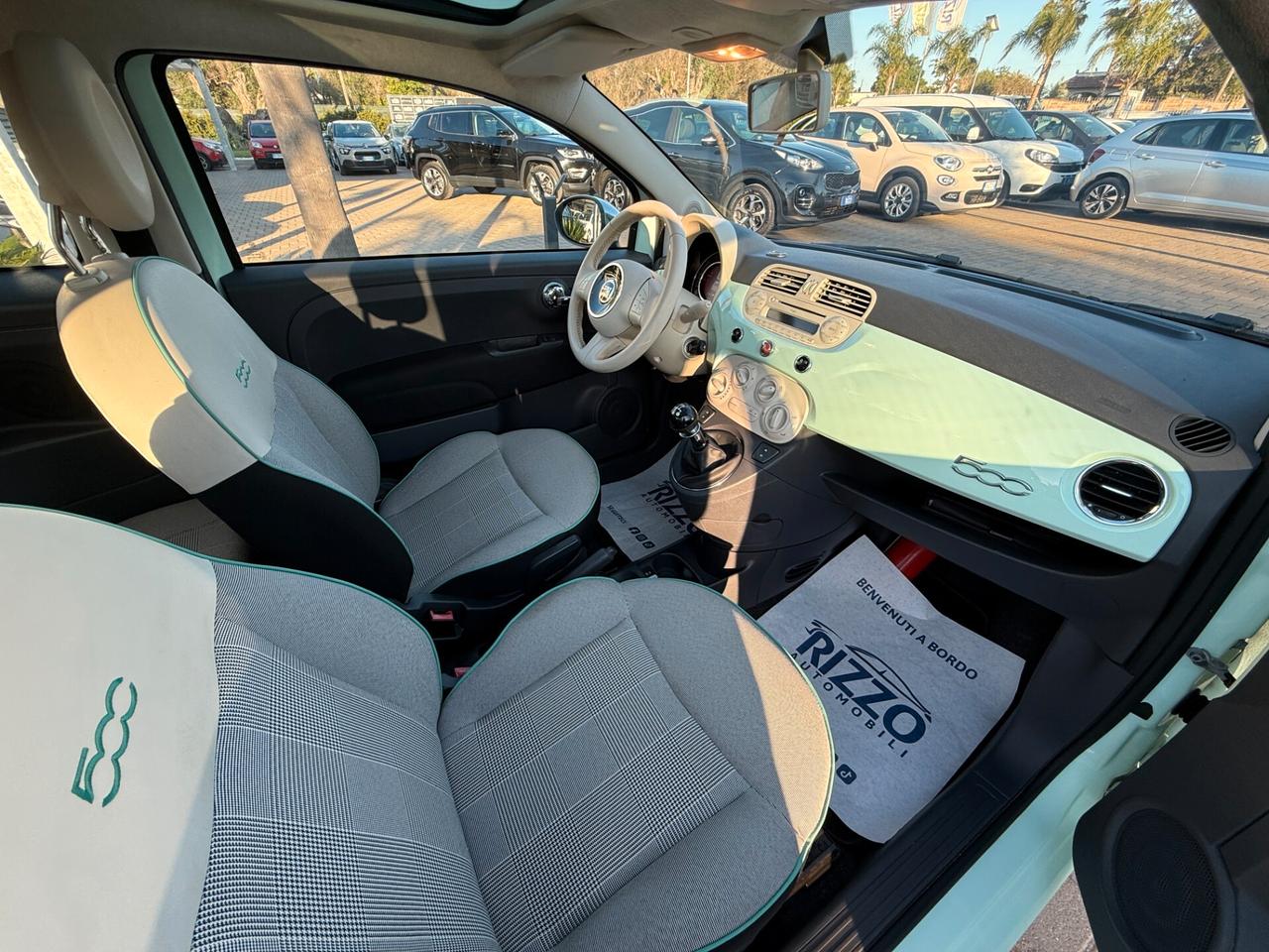 FIAT 500 1.2 LOUNGE TETTO PELLE