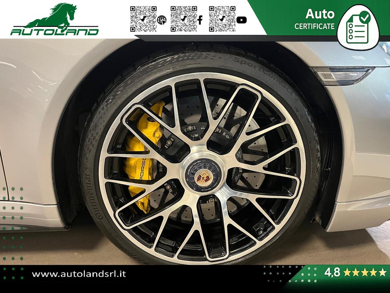 Porsche 991 3.8 Turbo S 560cv PDK *PCCB*SportChrono*AsseSterzante*BOSE*TettoApribile*