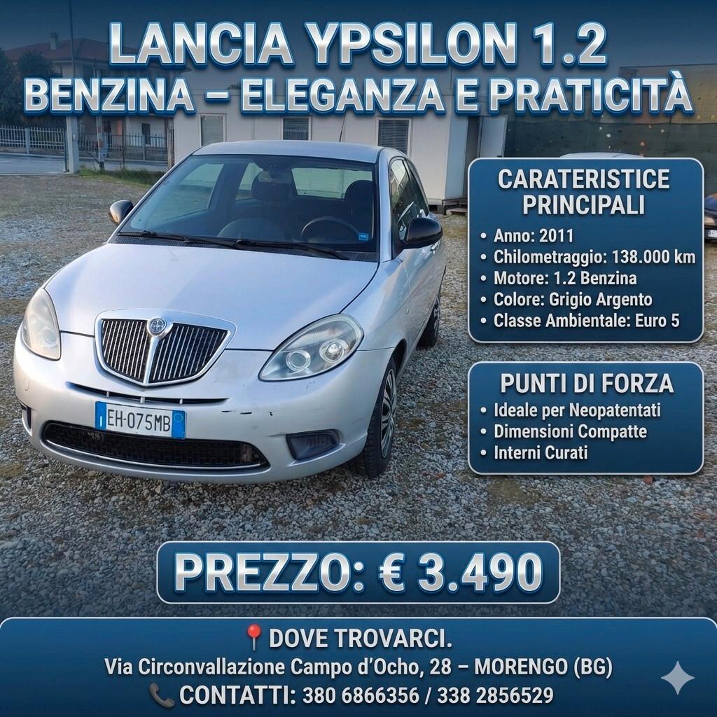 Lancia Ypsilon 1.2 69 CV Elle