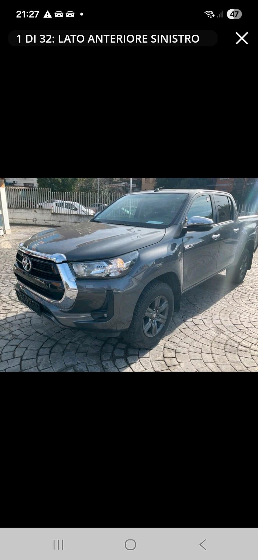 Toyota Hilux 2.4 D-4D 4WD 4 porte Double Cab Comfort
