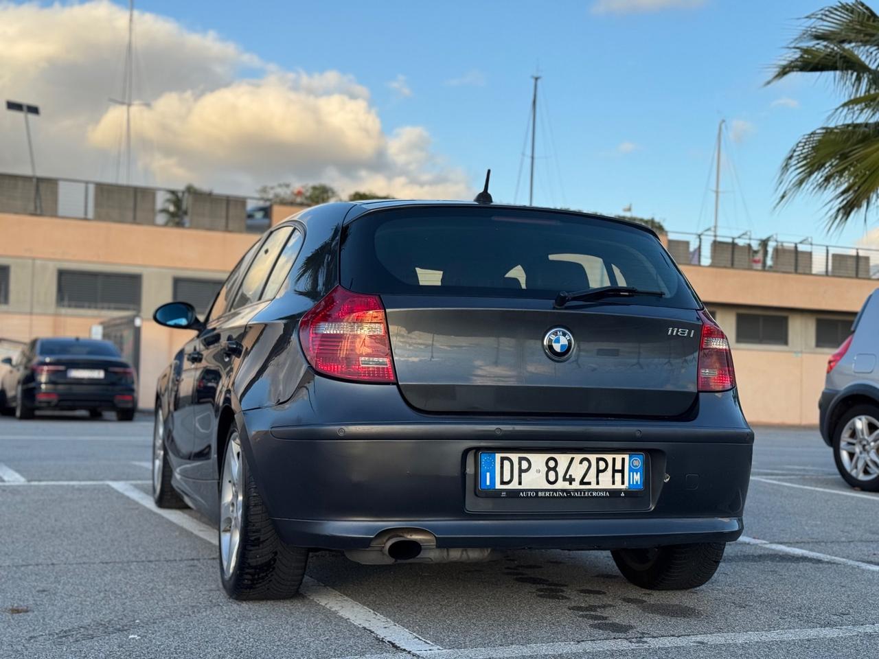 BMW 118i BENZINA FUTURA 2008 12 MESI DI GARANZIA