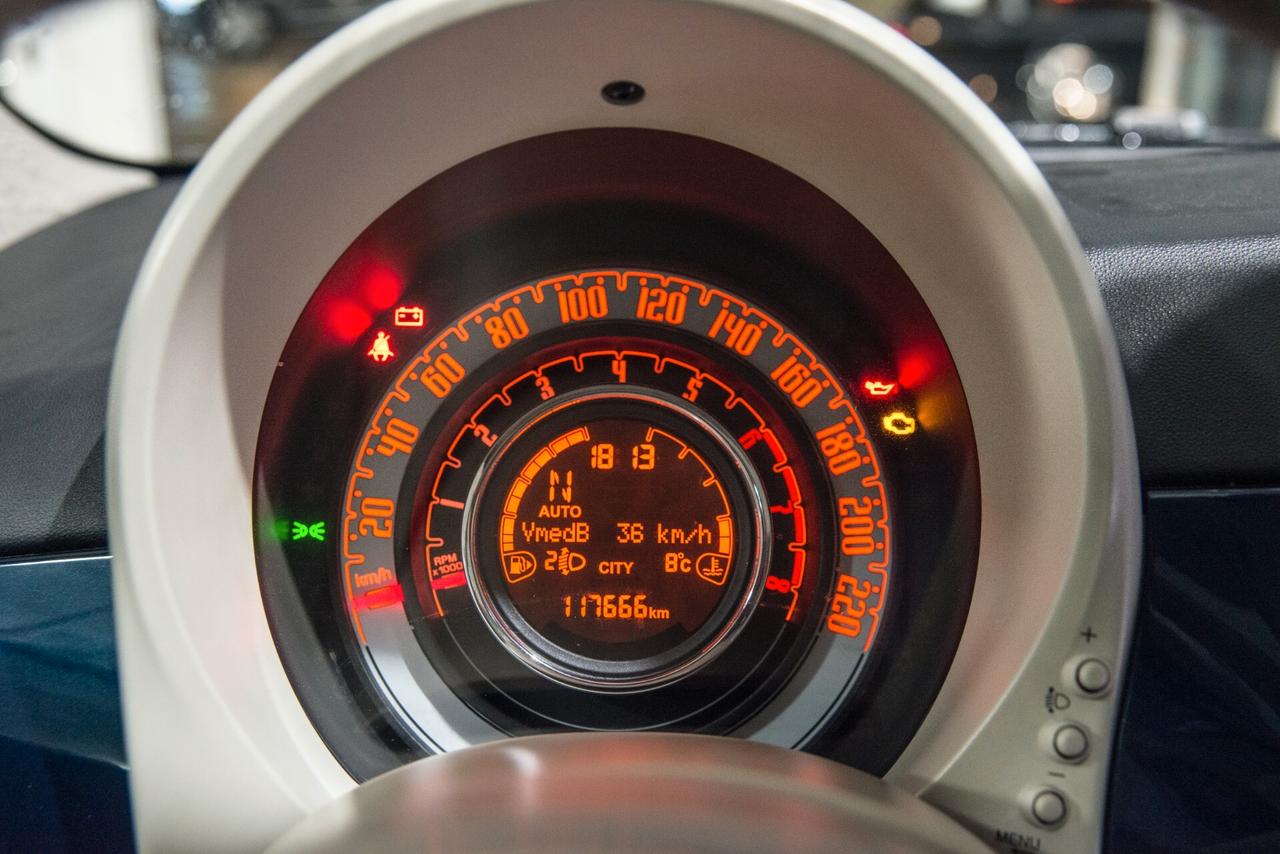 FIAT 500 1.2 LOUNGE 69CV DUALOGIC OK NEOPATENTATI.