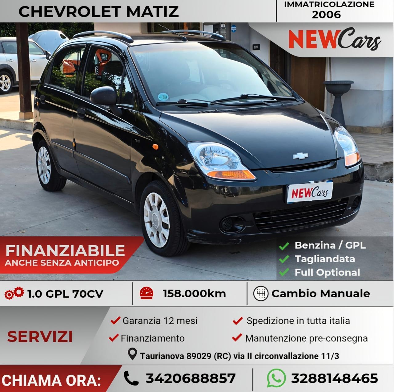 Chevrolet Matiz 1000 SE Energy