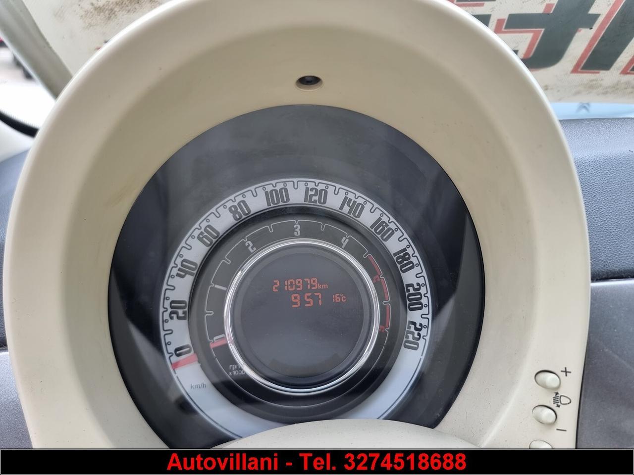 FIAT 500 1.3 MJT 16V 95CV MATT BLACK 2012