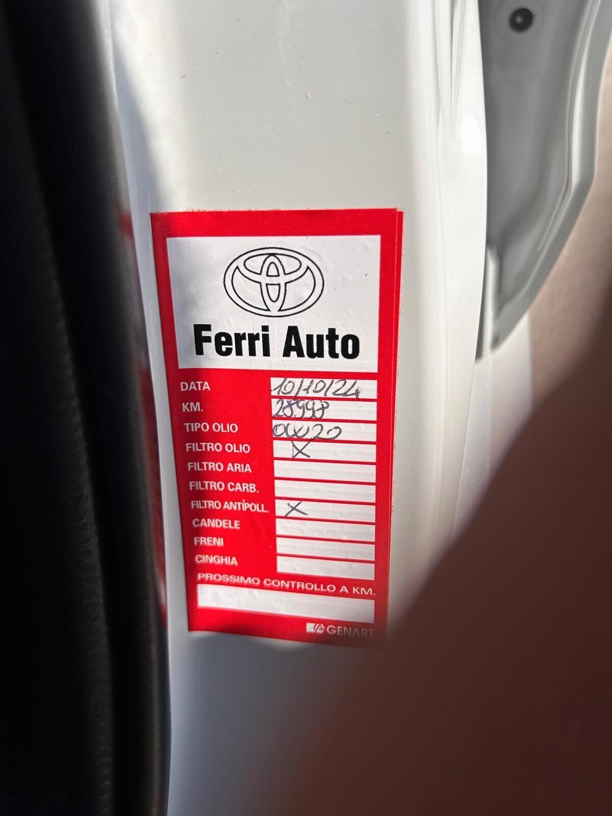 Toyota Yaris 1.5 Hybrid 5 porte Lounge