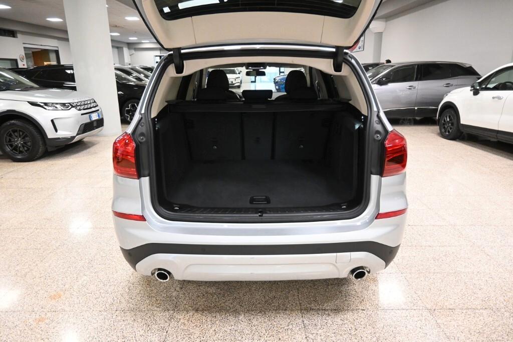 BMW X3 18D 150CV STEPTRONIC 48V S-DRIVE BUSINESS ADVANTAGE ( FARI LED - NAVI - MIRROR - CLIMA TRIZONA - BMW DIGITAL COCKPIT - PARK ASSISTANT - TELECAMERA POST. - CERCHI 18 )