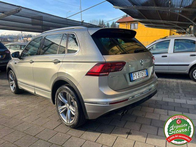 VOLKSWAGEN Tiguan 2.0 tdi R Line 150cv dsg LED/Cockpit/C19/EURO6d-Te