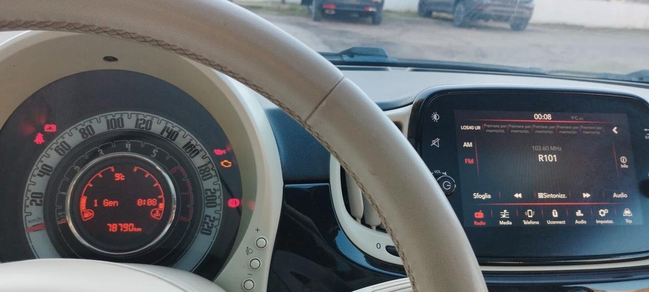 Fiat 500 1.2 01/20 Grigio Metallizzato