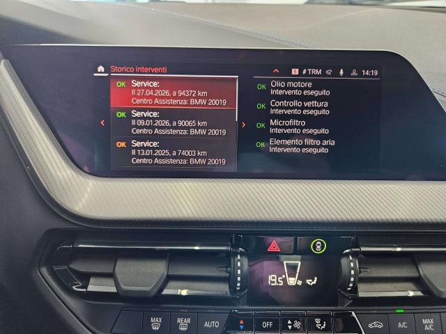 BMW 118 Serie 1 F40 118d Msport auto KM CERTIFICATI