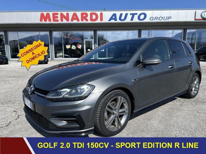Volkswagen Golf 2.0 TDI 5p. Sport Edition R-Line R LINE 150CV 1 PROPRIETARIO