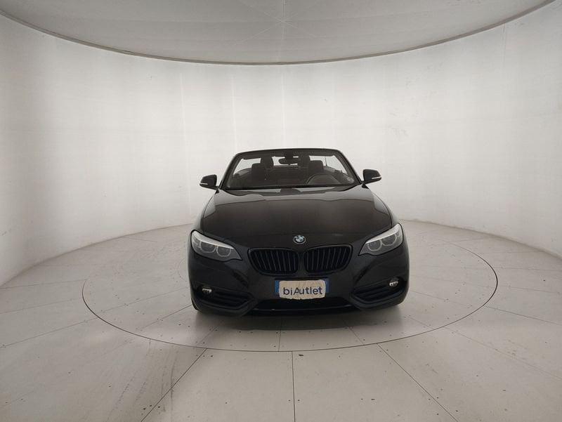 BMW Serie 2 218d Cabrio Sport auto my18