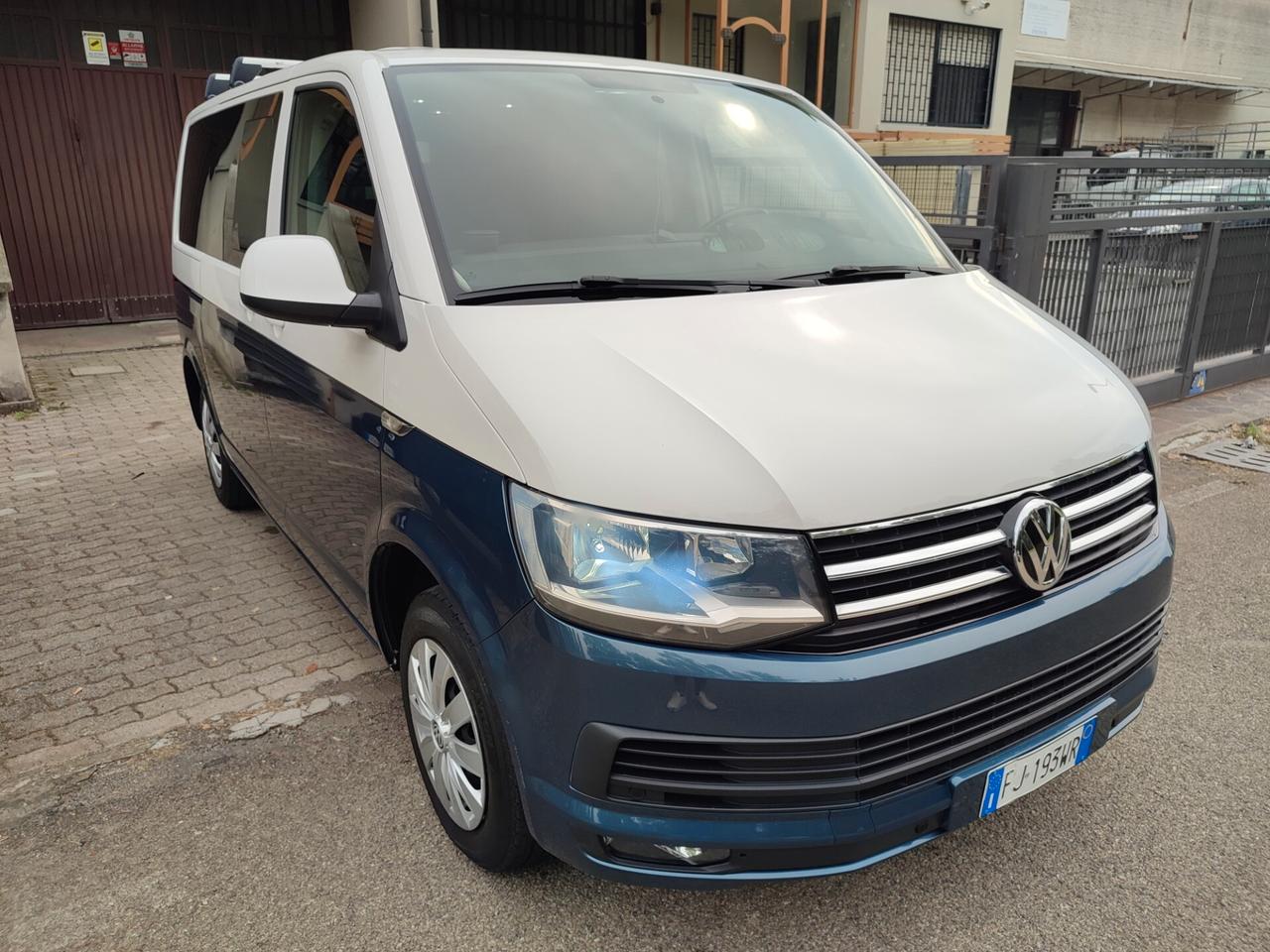 VOLKSWAGEN CARAVELLE 2017 DIESEL EURO6B 6POSTI GANCIO TRAINO