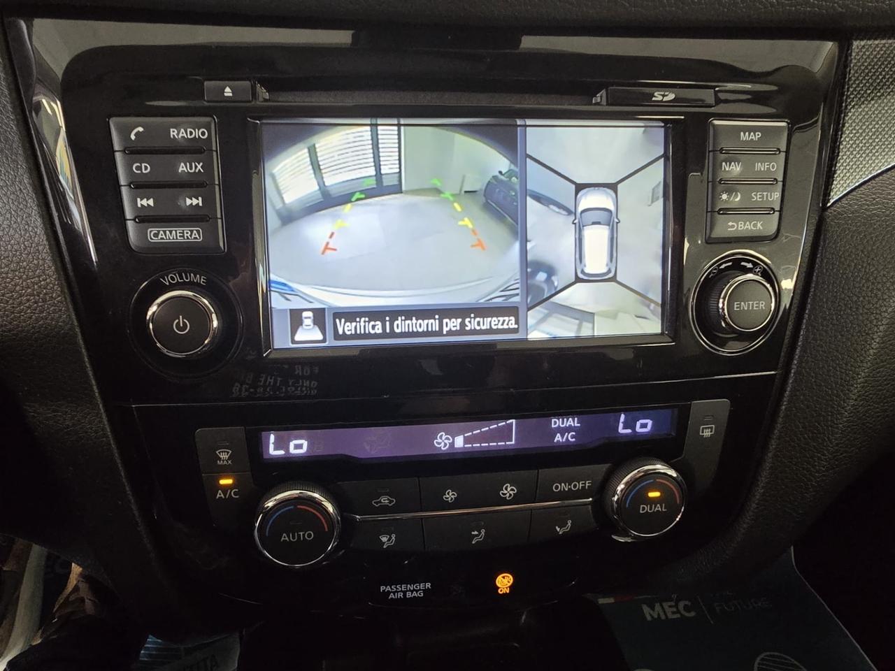 X-Trail 1.6 D 130cv 2014 km116000 telecamere 360g