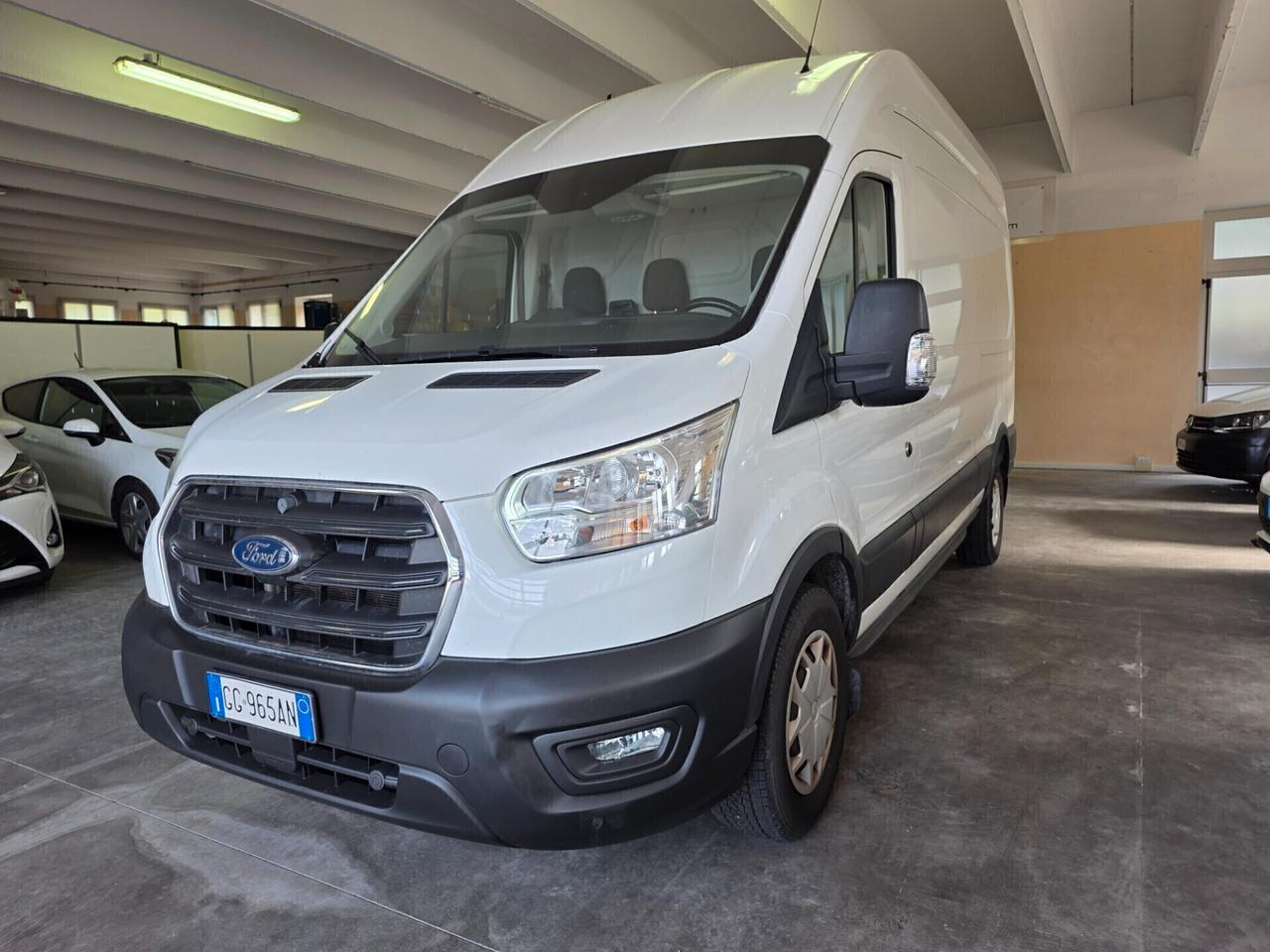 Ford Transit 350 hybrid 170cv L3H3 LH3 passo lungo tetto alto