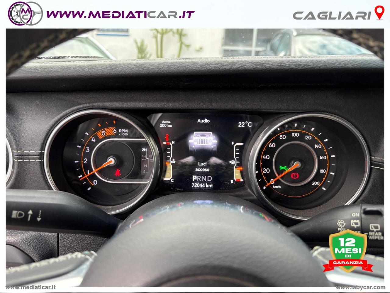 JEEP Wrangler 2.2 Mjt II Sahara