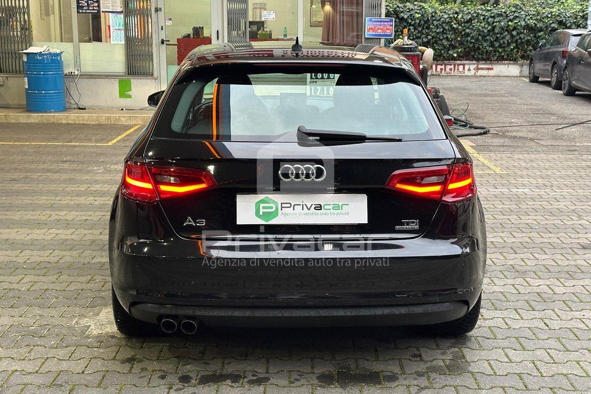 AUDI A3 SPB 2.0 TDI 184 CV clean diesel quattro S tronic Ambition