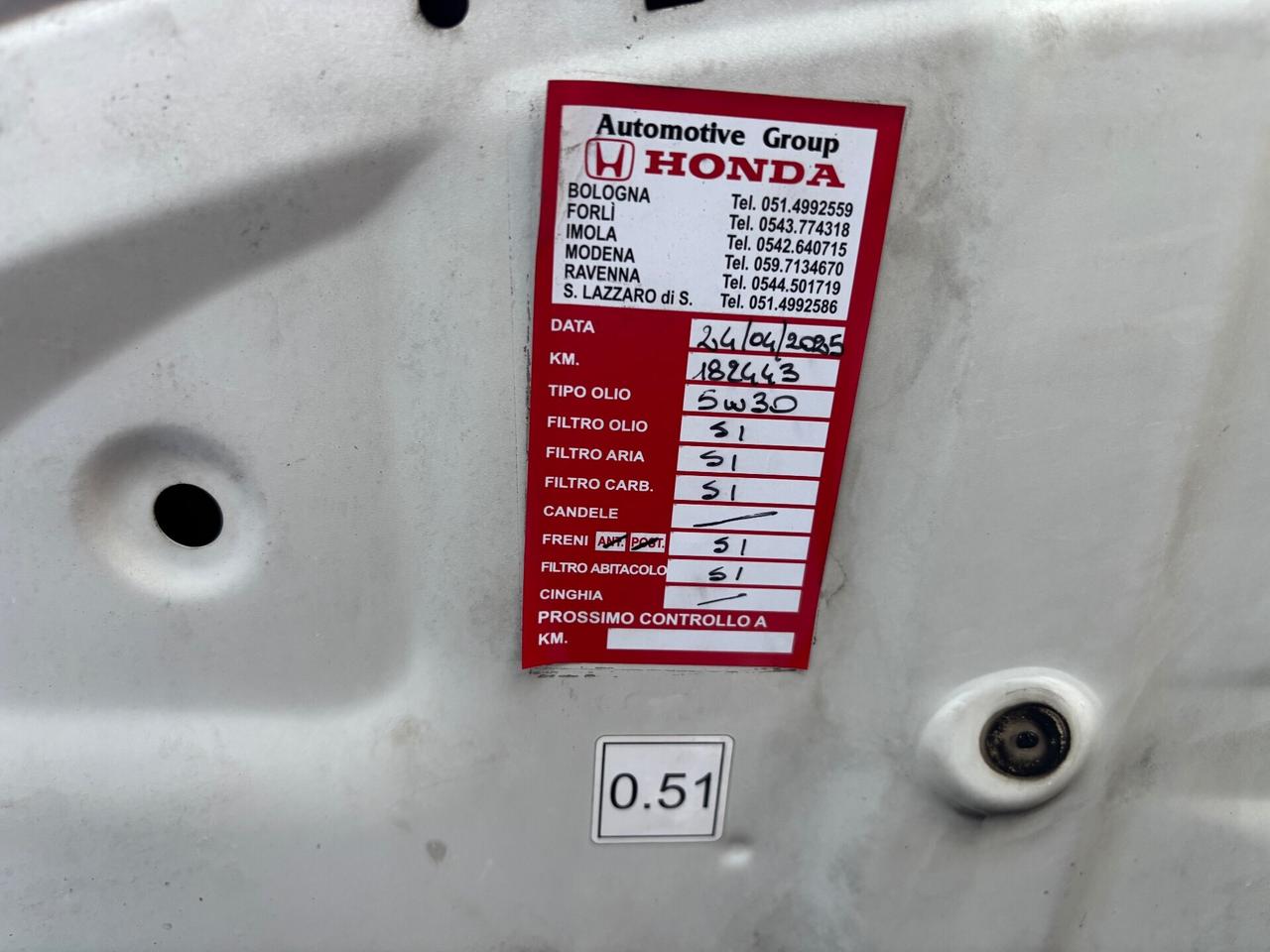 Honda Civic 1.6 5 porte Executive Premium