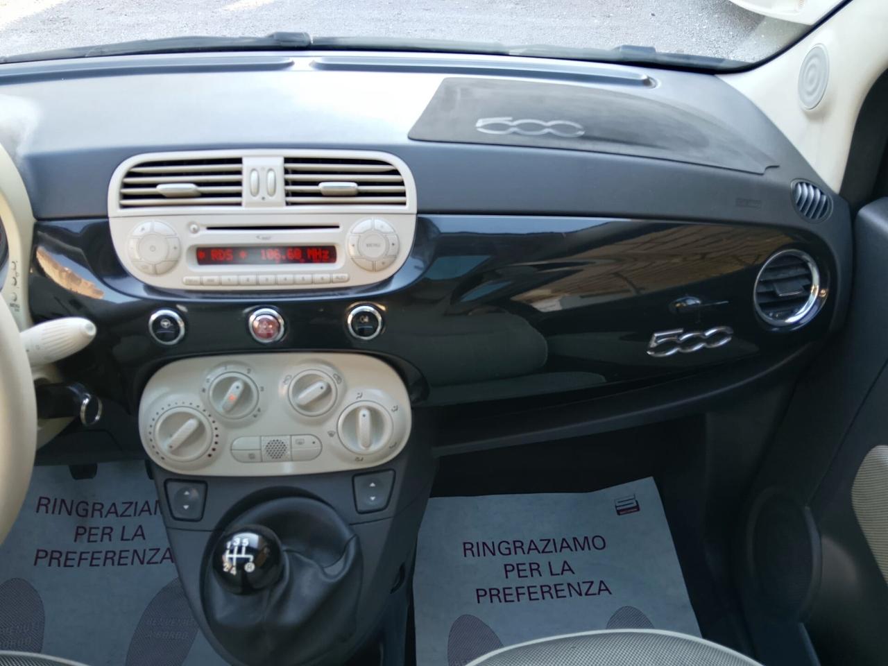 Fiat 500 1.2 Lounge 2010 12 mesi di garanzia