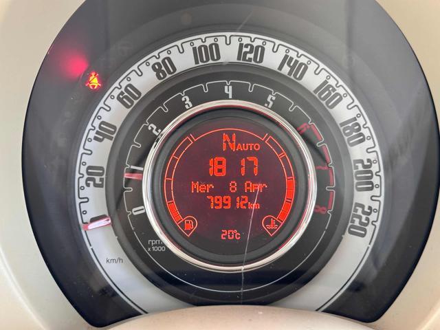 FIAT 500 1.2 Lounge CAMBIO AUTOMATICO OK NEOP. EURO 6