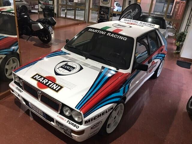 Lancia Delta 1.6 turbo HF livrea Martini kit Evo