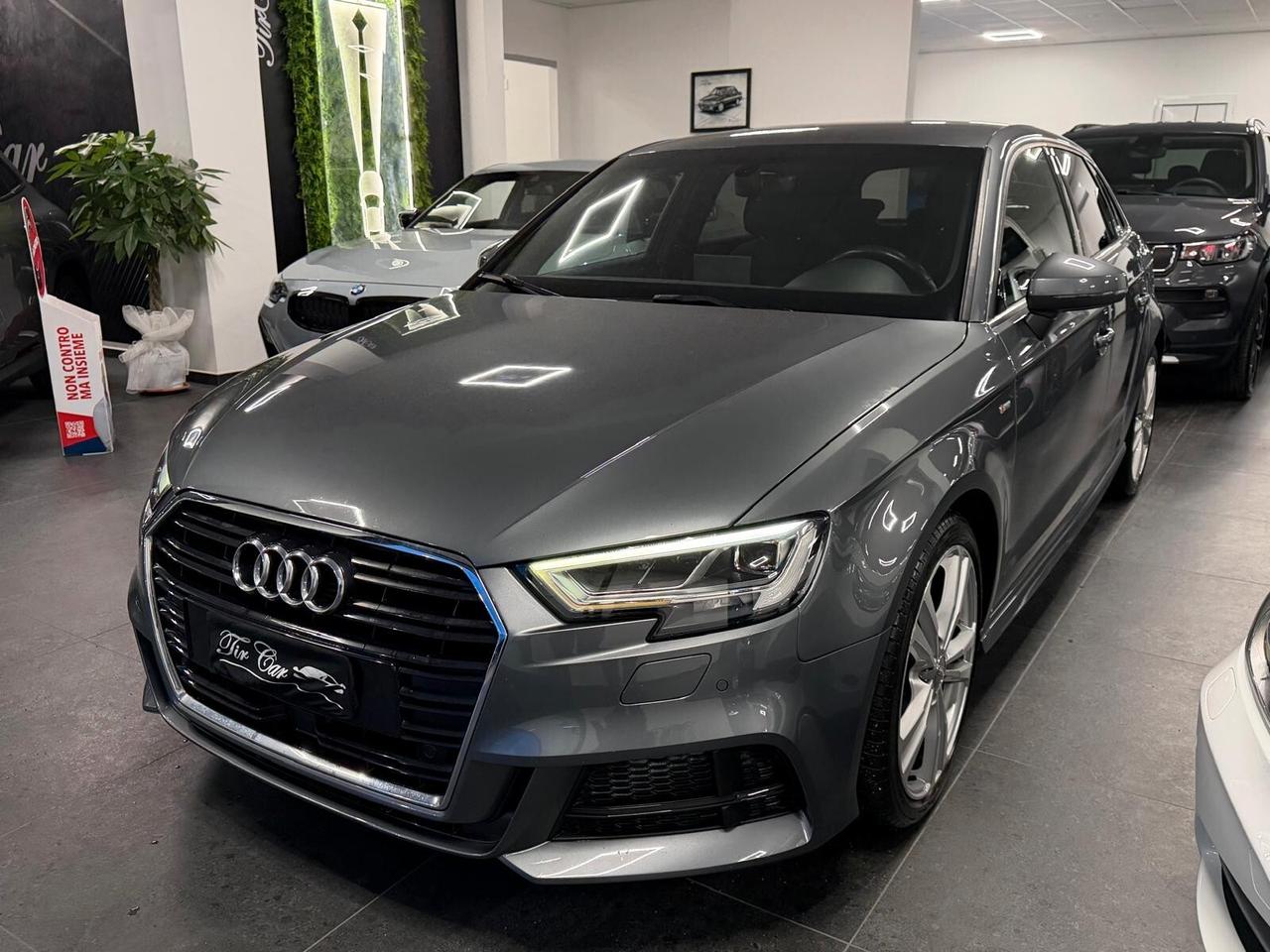 AUDI A3 SPORTBACK S-LINE 1.6 TDI 116CV NAVI CRUISE CAM ANNO 2020