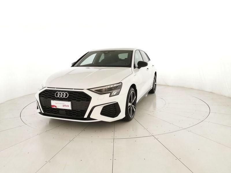 Audi A3 NUOVA SPORTBACK Sportback 40 1.4 tfsi e Identity Black s-tronic