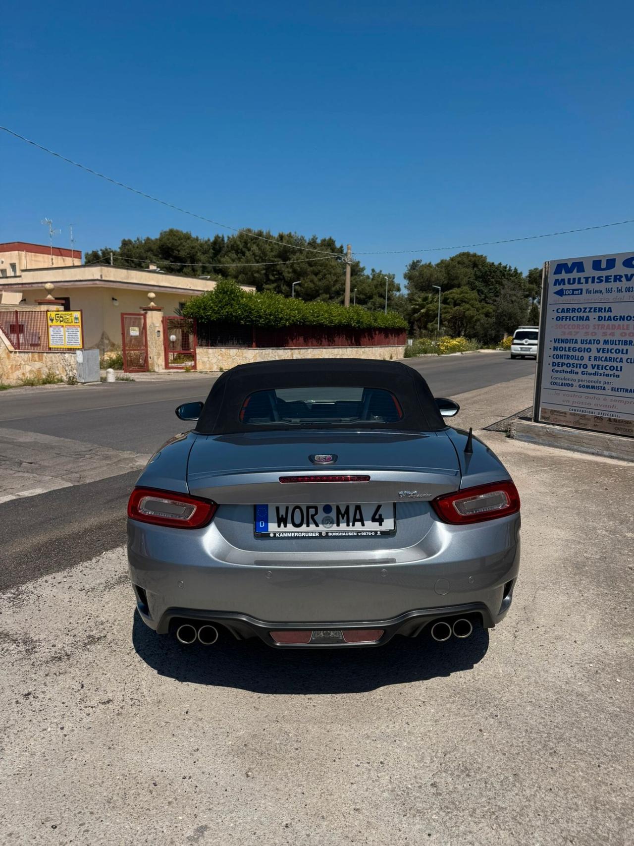 ABARTH 124 SPIDER - 1.4 TURBO MULTIAIR 170 CV SCORPIONE - 2017