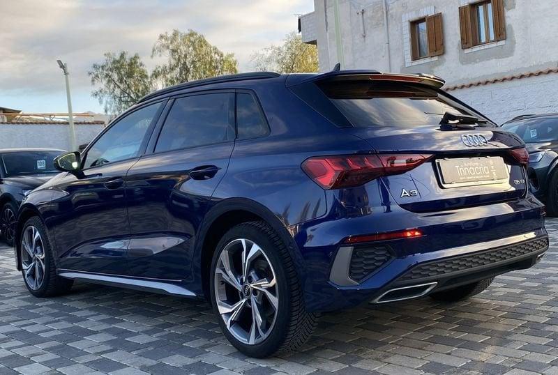 Audi A3 SPB S line interno ed esterno 2.0 TDI 150CV S-Tronic 35