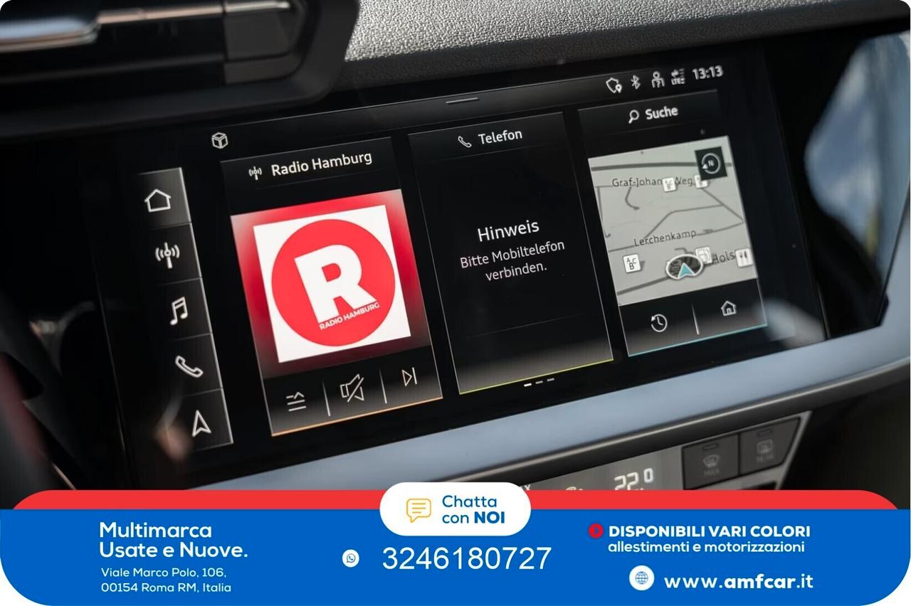 Audi A3 35 TDI SPB S tronic Business Advanced Navi Led