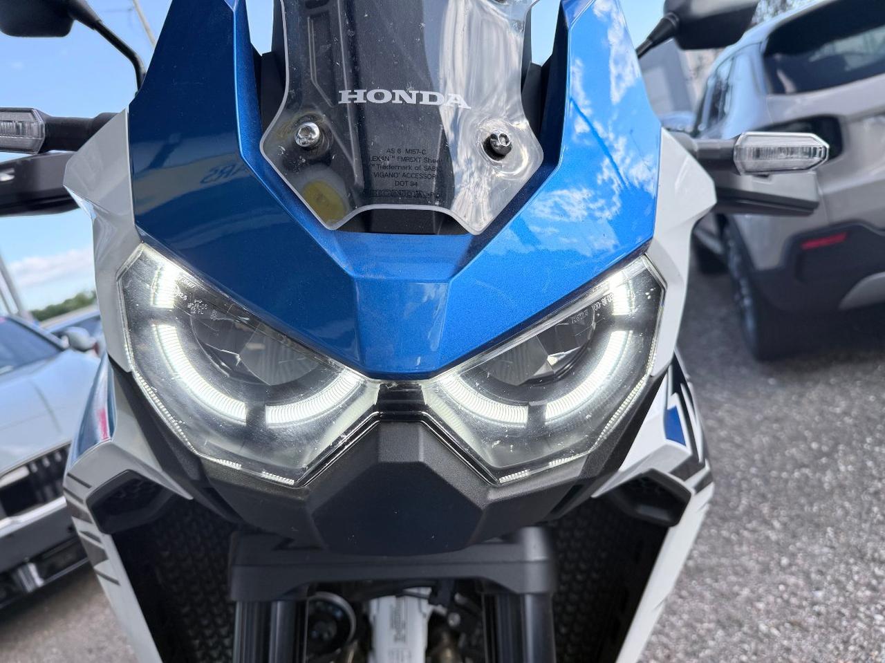 HONDA Africa Twin 1100 CRF 1100L Abs Scarico completo Titanio