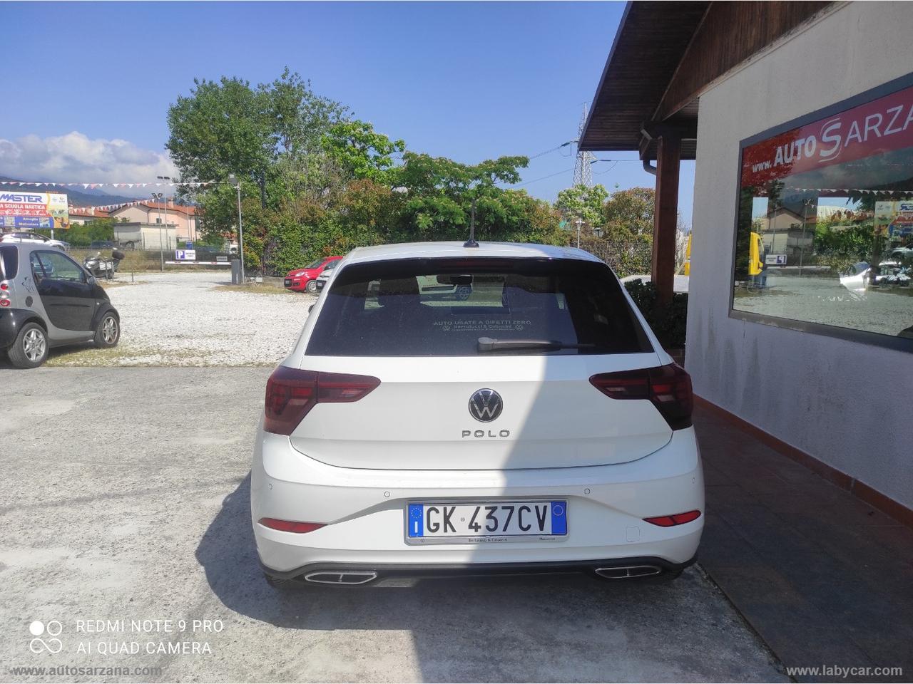 VOLKSWAGEN Polo 1.0 TSI DSG R-Line 3 ANNI GARANZIA -- 15GG SODDISFATTO O RIMBORSATI