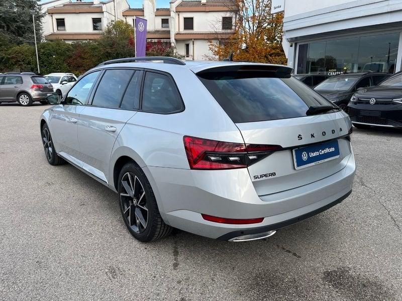 Skoda Superb 2.0 TDI EVO SCR DSG Wagon SportLine