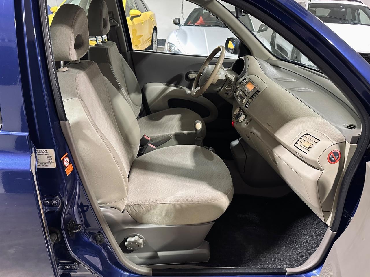 Nissan Micra 1.2 5 porte CLIMA-UNICOPROPRIETARIO