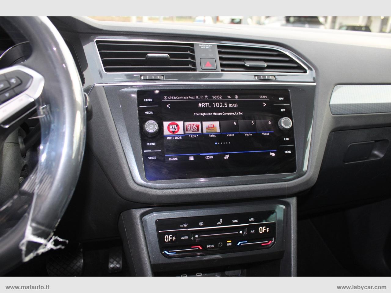 VOLKSWAGEN Tiguan 2.0 TDI 150CV SCR DSG Life